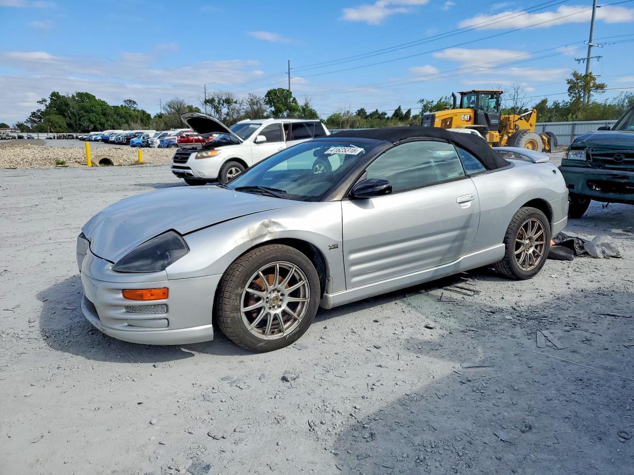 2001 Mitsubishi Eclipse GT, VIN 4A3AE55H21E004022 — Перед