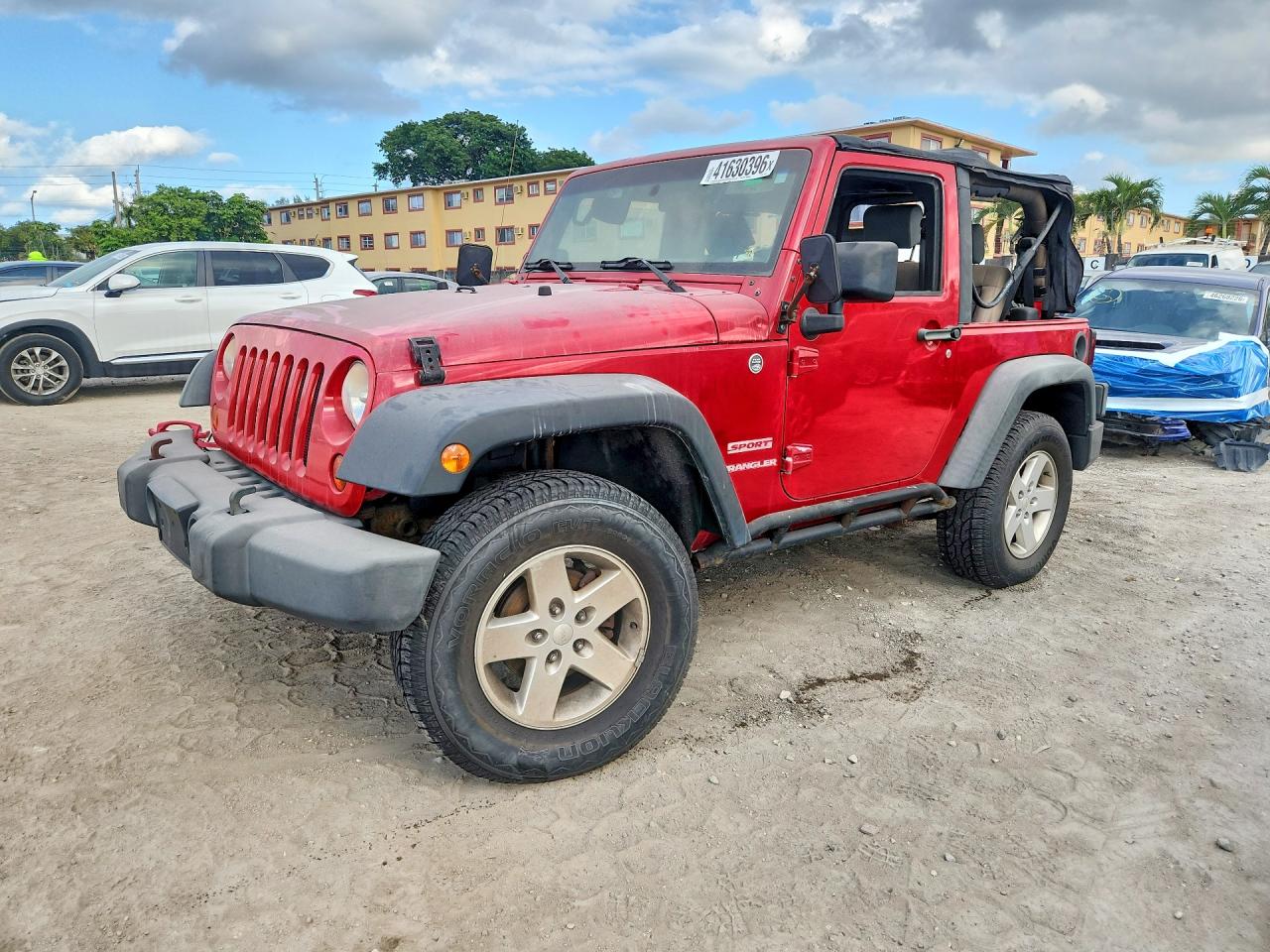 2010 Jeep Wrangler Sport, VIN 1J4AA2D11AL201870 — Rejected repair