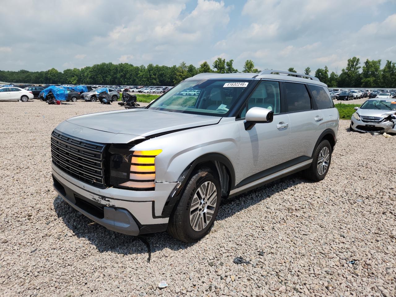 2026 Hyundai Palisade Hybrid Blue SEL 8P, VIN KM8RL5SA4TU060079 — Front end