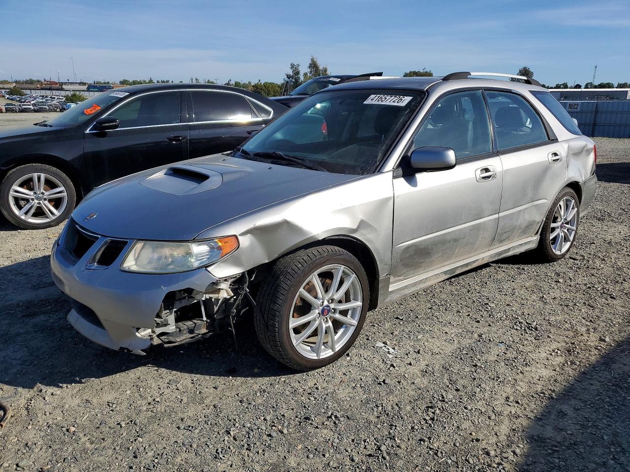 2005 Saab 9-2X Aero, VIN JF4GG22685G057223 — Перед