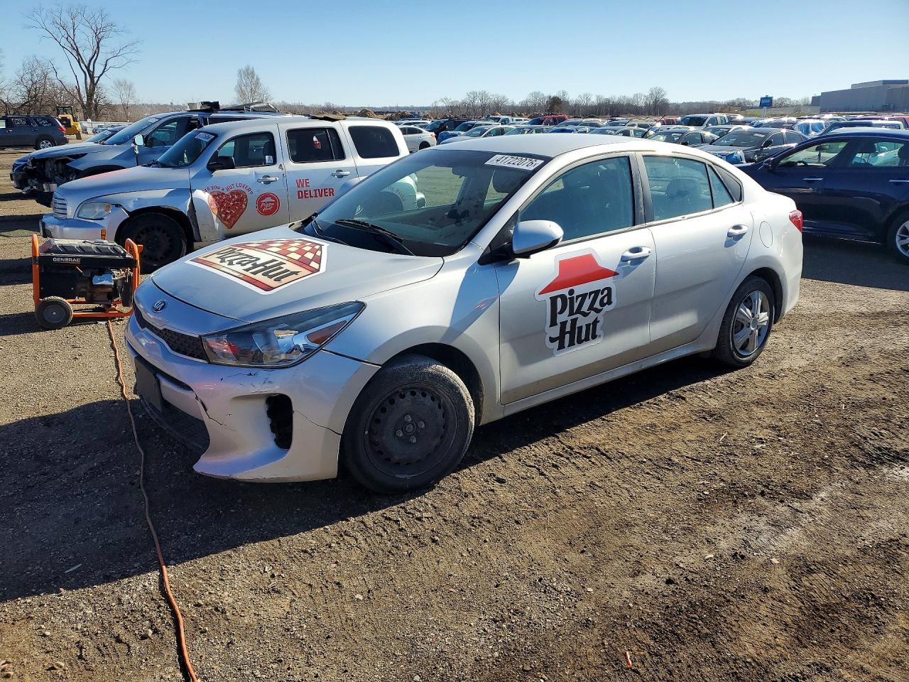 2019 Kia Rio S, VIN 3KPA24AB6KE220839 — Front end