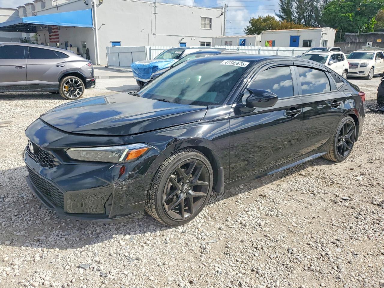2026 Honda Civic Sport, VIN 2HGFE2F54TH518883 — Перед
