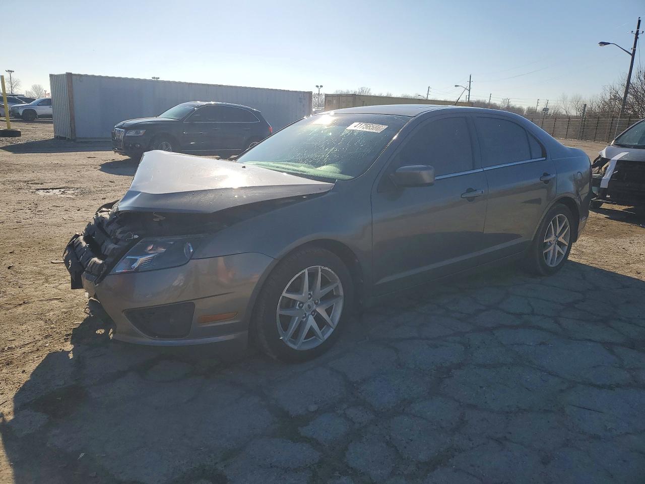 2012 Ford Fusion SE, VIN 3FAHP0HA8CR332421 — Front end