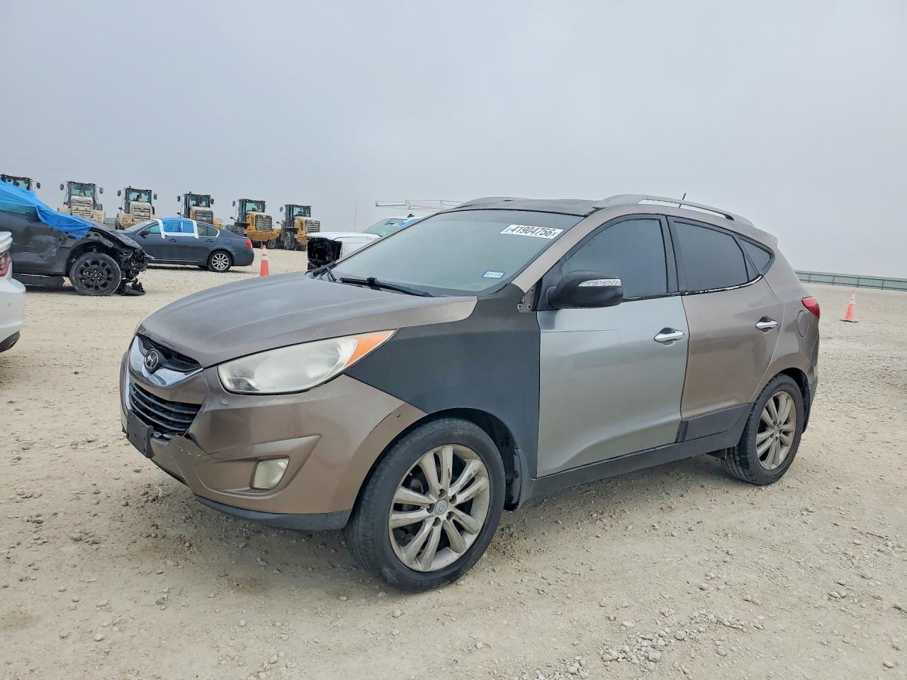 2010 Hyundai Tucson Limited, VIN KM8JU3AC7AU074640 — Partial repair