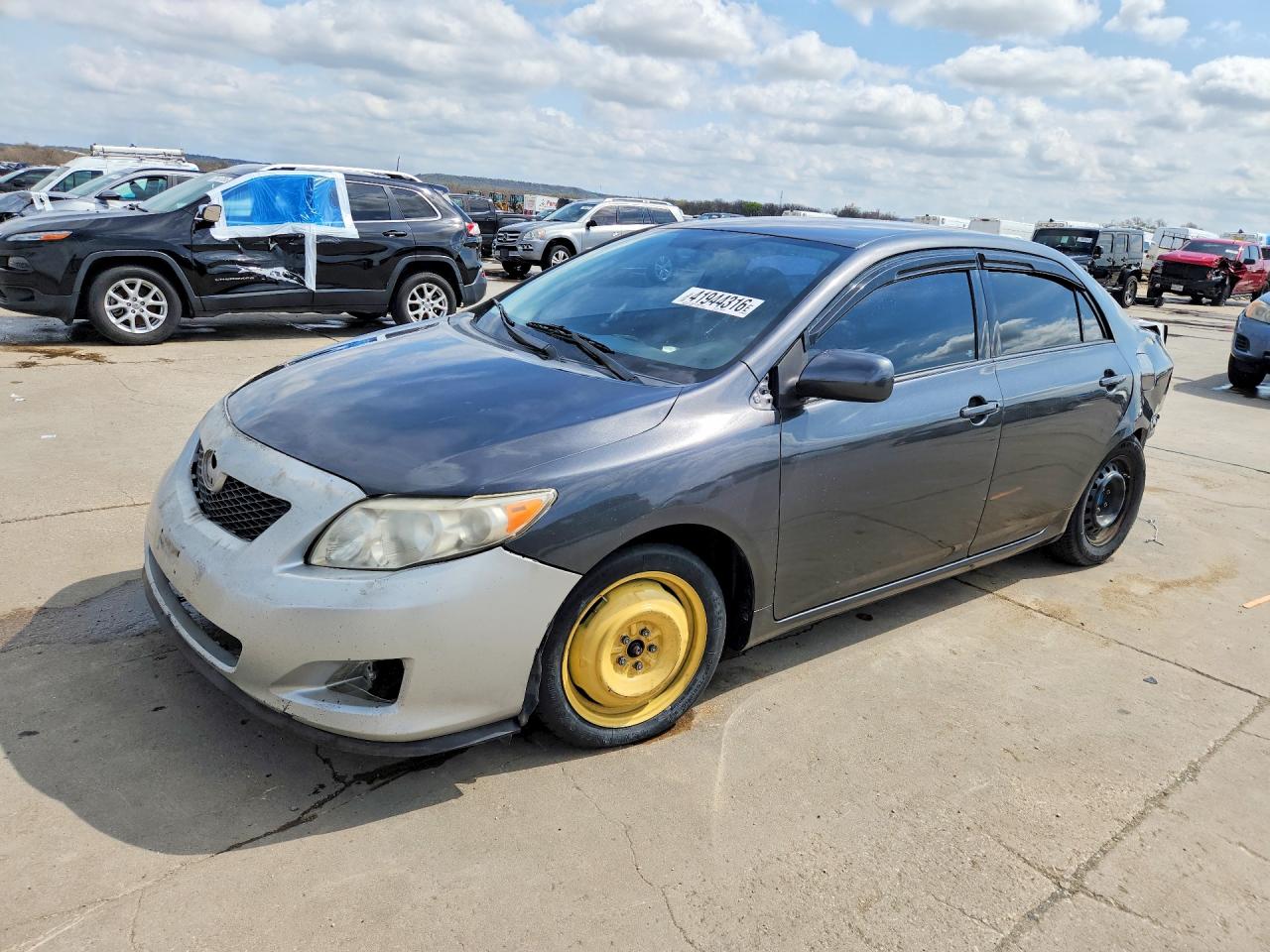 2013 Toyota Corolla L, VIN 5YFBU4EEXDP076829 — Rear end