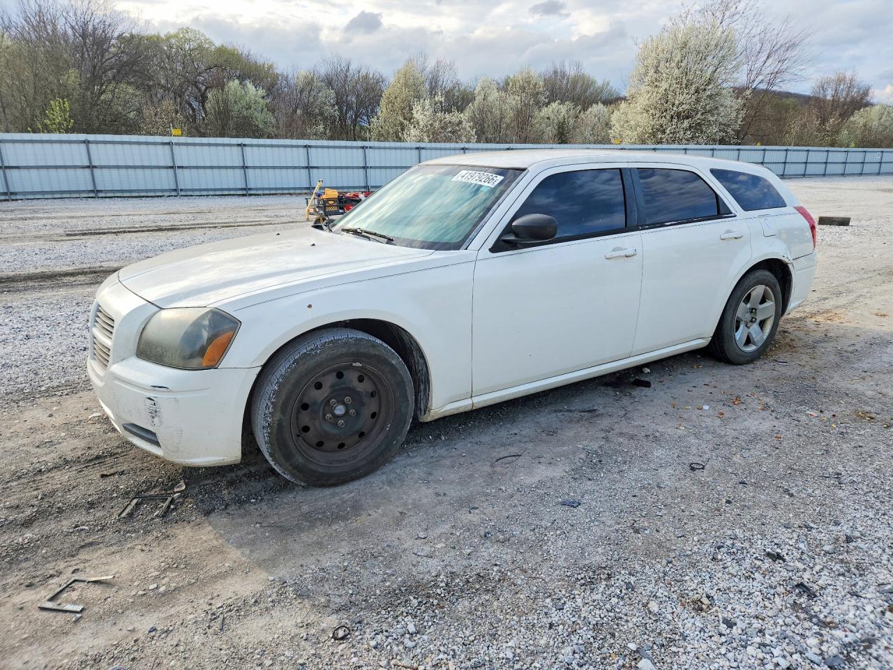 2007 Dodge Magnum, VIN 2D4FV47T27H663419 — Rear end