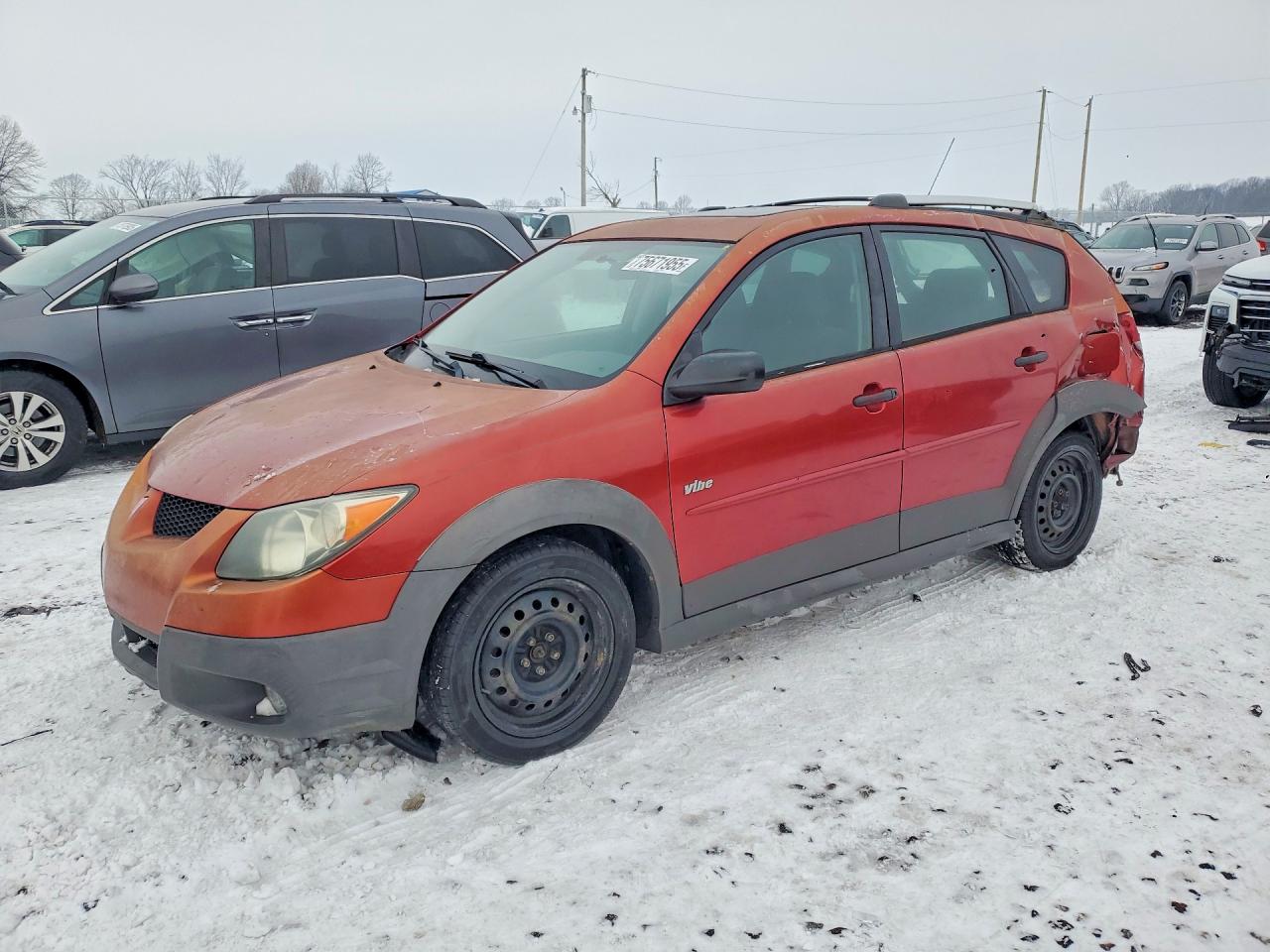 2004 Pontiac Vibe, VIN 5Y2SL628X4Z418640 — Rear end