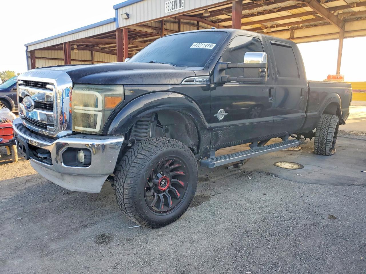2012 Ford F-250 XLT, VIN 1FT7W2BT6CEA06067 — Днище