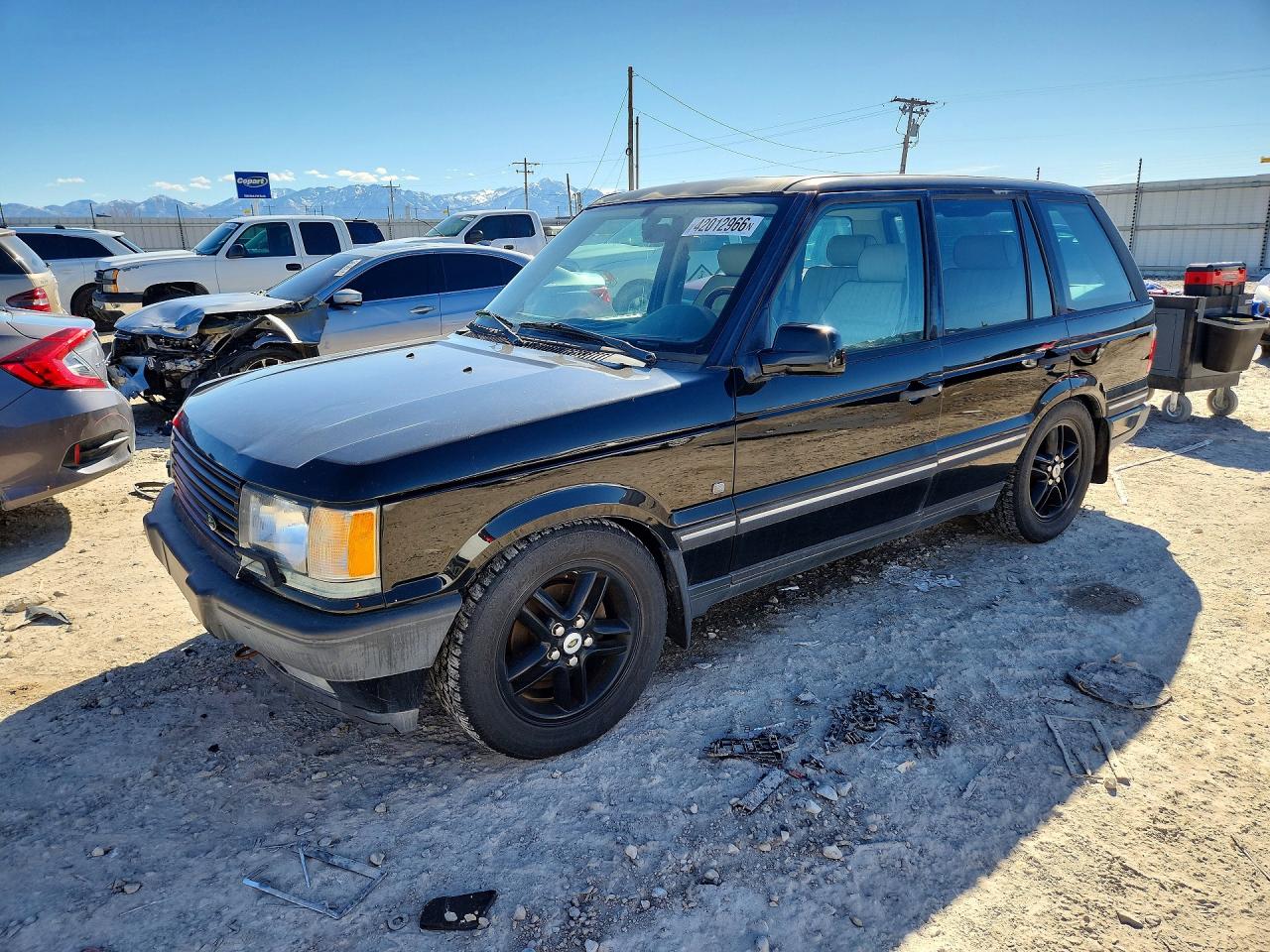 2002 Land Rover Range Rover HSE, VIN SALPM16462A462166 — Мелкие вмятины и царапины