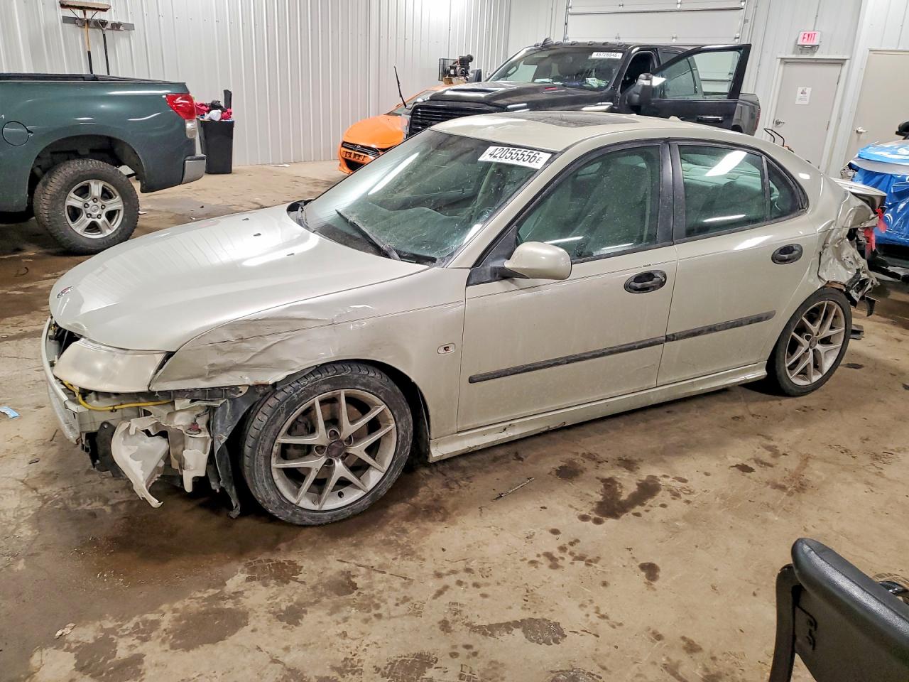 2005 Saab 9-3 Aero, VIN YS3FH49Y151054307 — Rear end