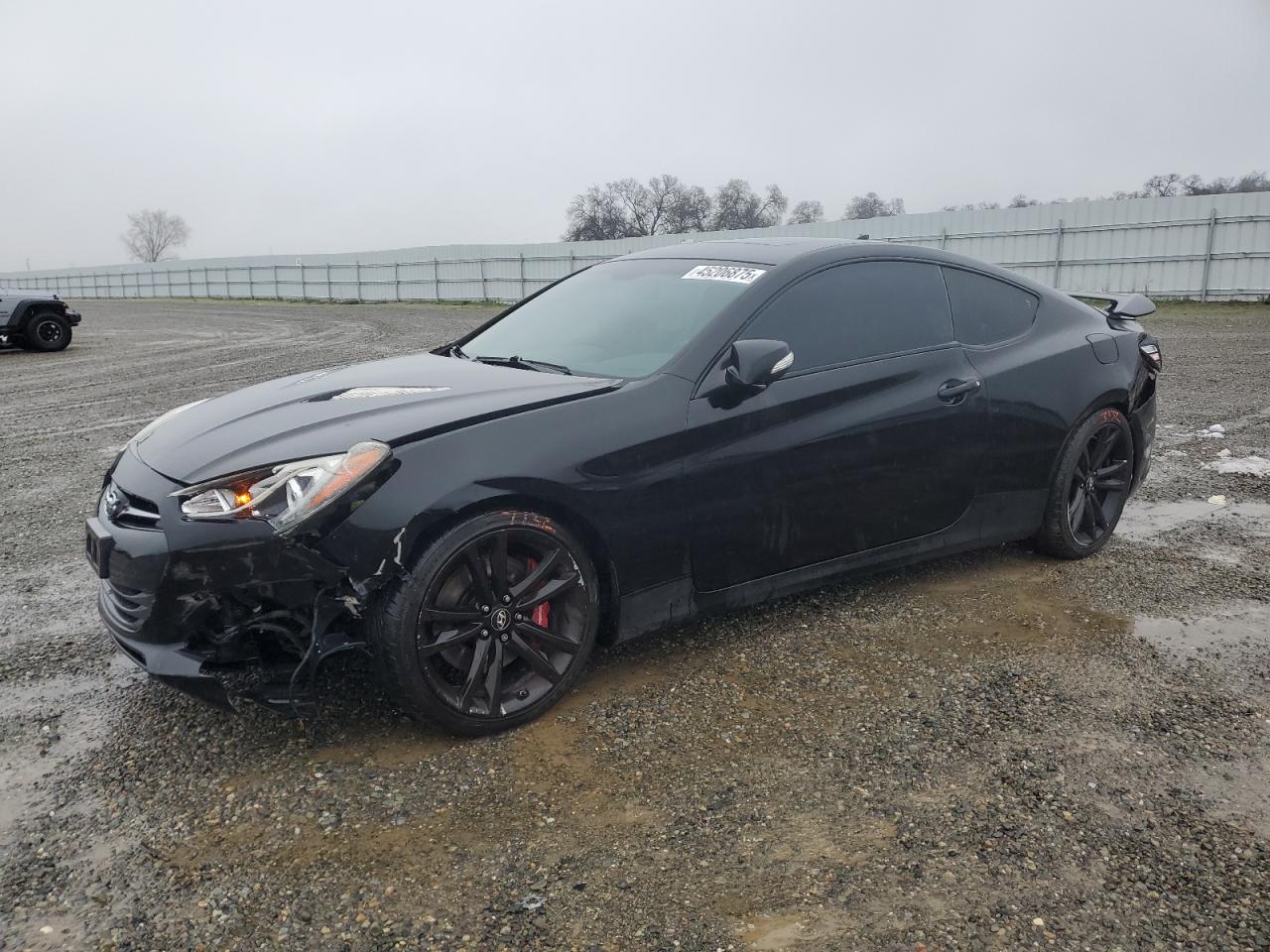 2013 Hyundai Genesis Coupe Track, VIN KMHHU6KJ1DU111361 — Front end