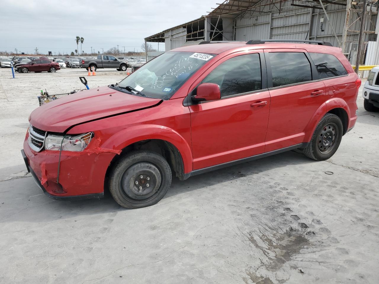 2019 Dodge Journey SE, VIN 3C4PDCBG6KT778694 — Front end