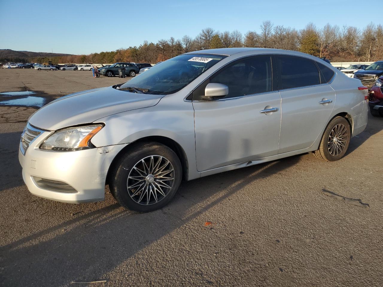 2013 Nissan Sentra SV, VIN 1N4AB7AP7DN904994 — Missing or altered VIN