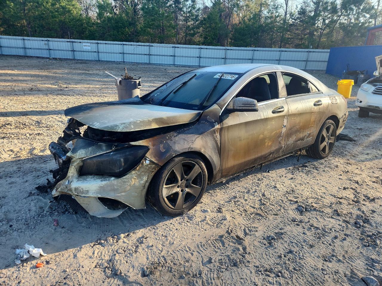 2015 Mercedes-Benz CLA 250, VIN WDDSJ4GB6FN178310 — Burn