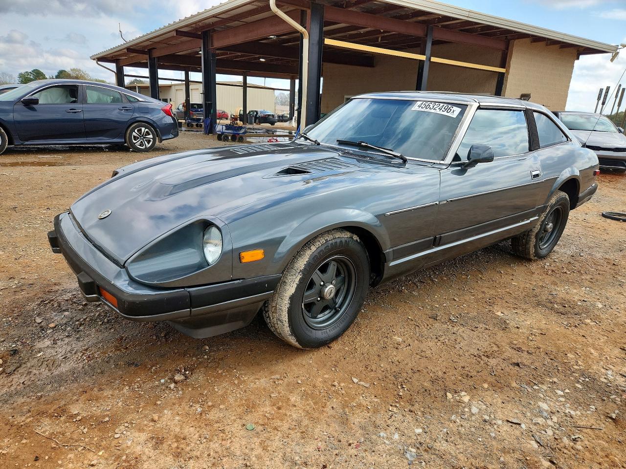 1982 Datsun 280ZX 2+2, VIN JN1HZ06S8CX430701 — Пожар
