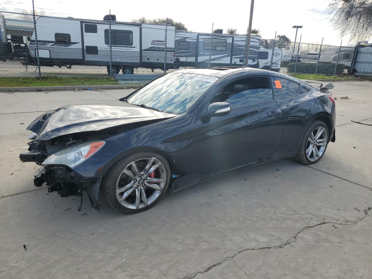 2010 Hyundai Genesis Coupe Track, VIN KMHHU6KH5AU040061 — All over