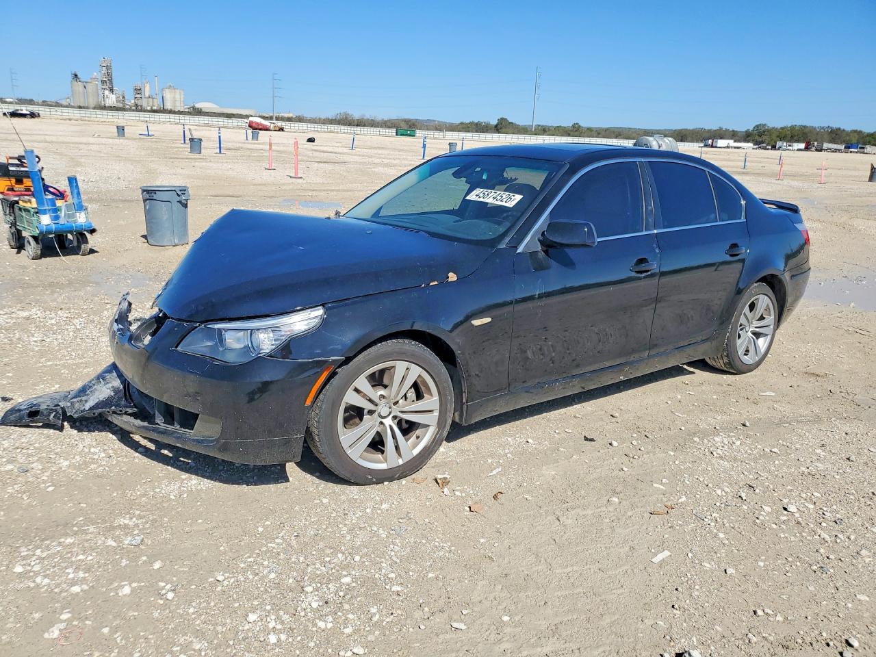 2009 BMW 5 Series 528i, VIN WBANU53509C122283 — Front end