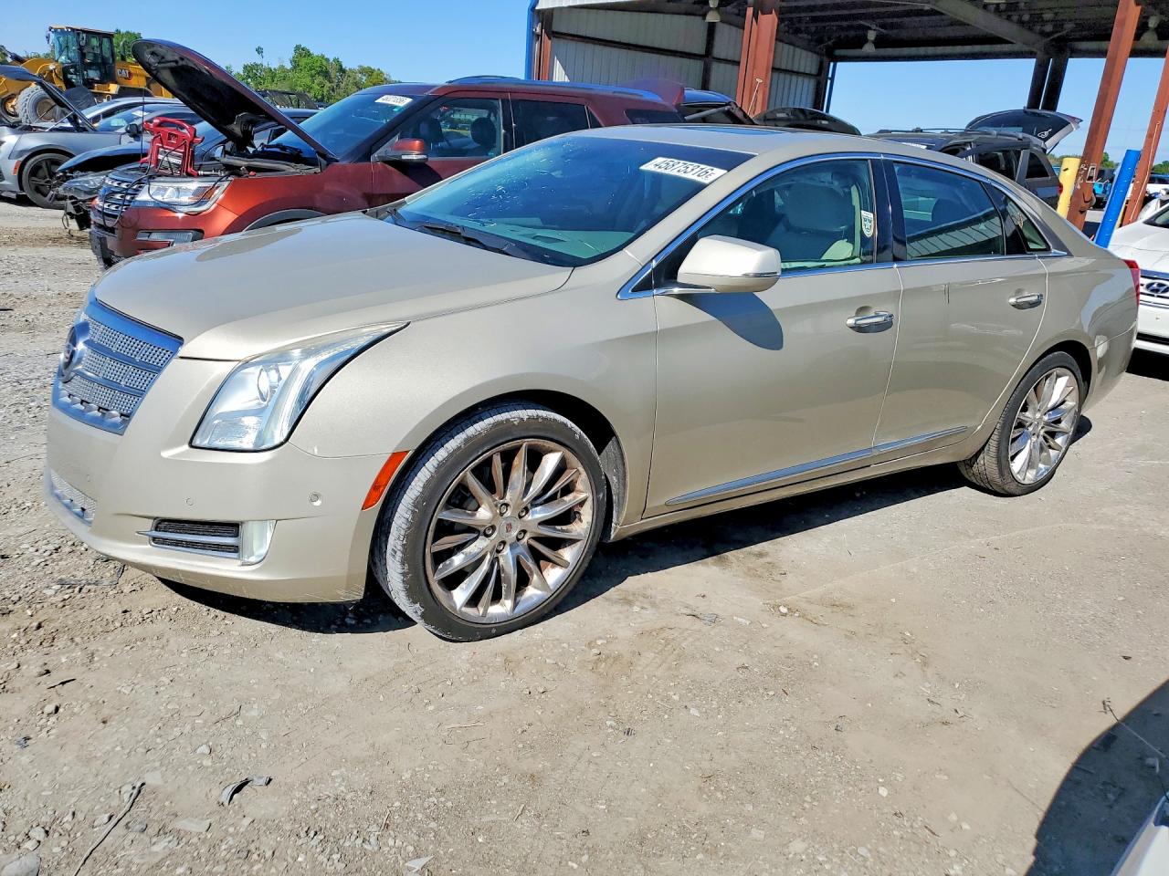 2014 Cadillac XTS Platinum, VIN 2G61S5S32E9194730 — Зад