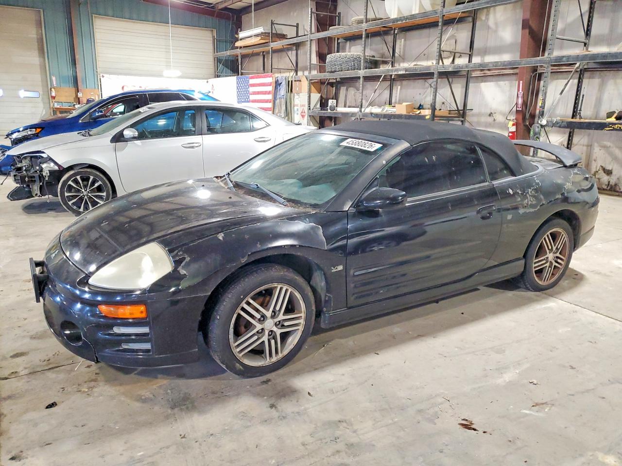2003 Mitsubishi Eclipse GTS, VIN 4A3AE75H73E013183 — Rear end