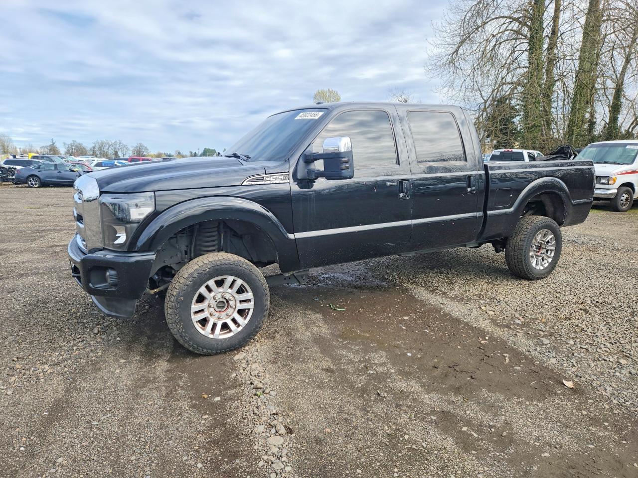 2013 Ford F-350 Platinum, VIN 1FT8W3BT6DEB73685 — Rear end
