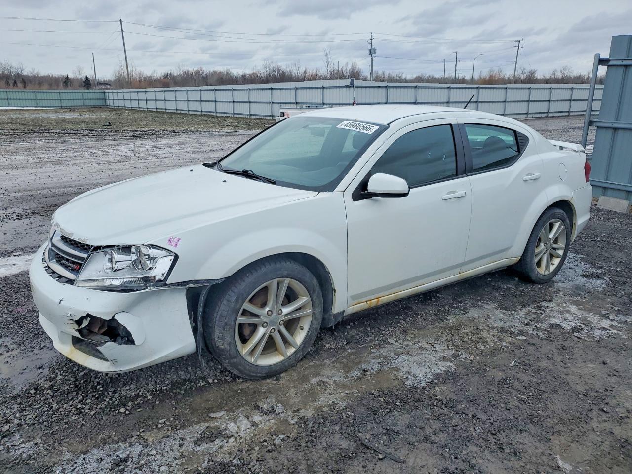 2014 Dodge Avenger SXT, VIN 1C3CDZCB1EN102800 — Перед