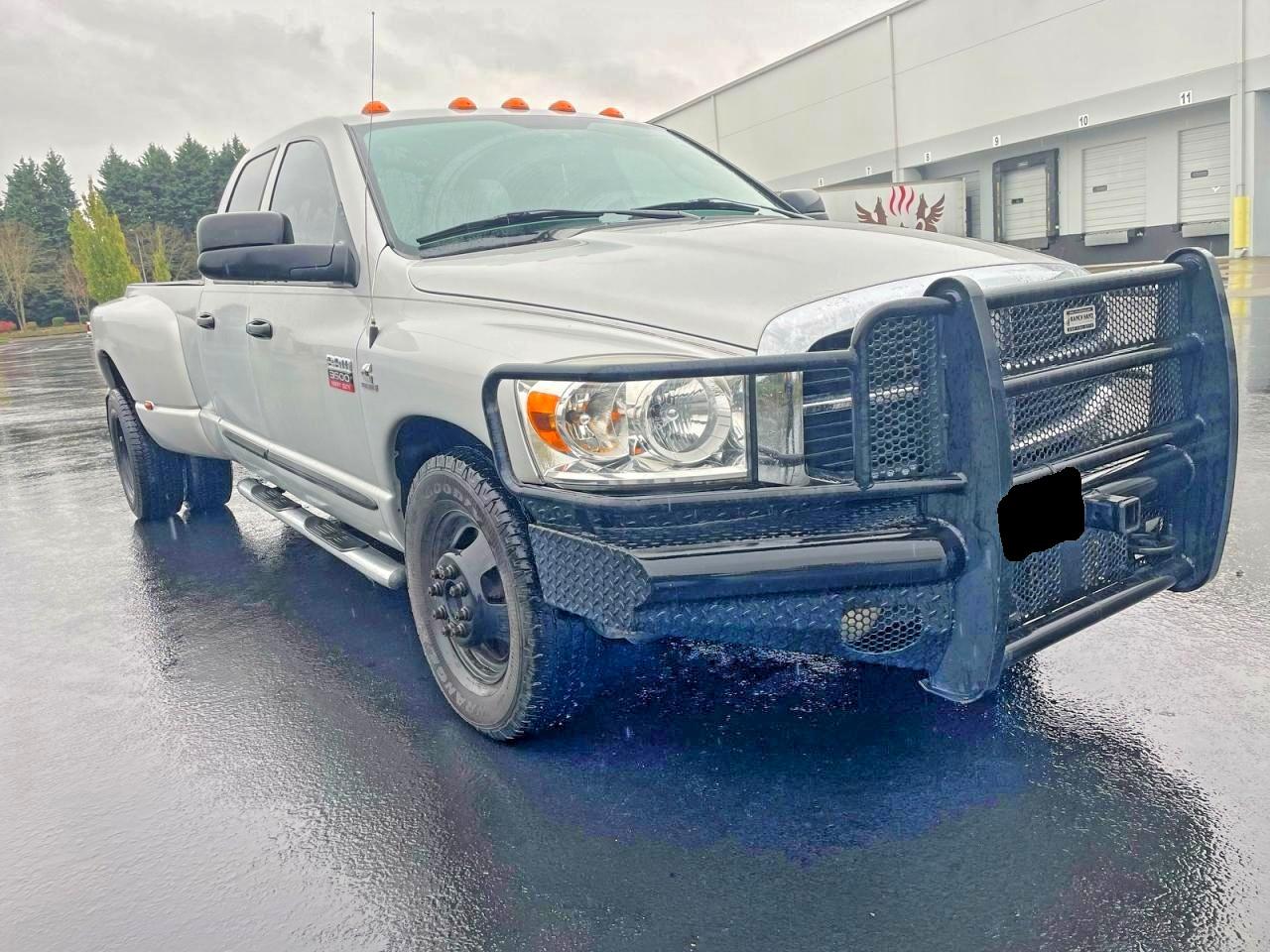 2007 Dodge 3500 SLT, VIN 3D7ML48A37G793593 — Вандализм