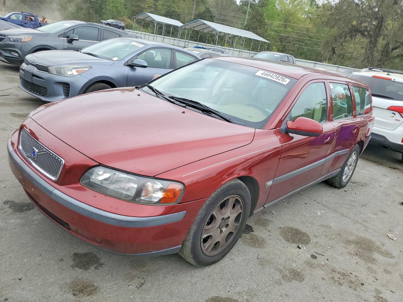 2002 Volvo V70, VIN YV1SW58D421177282 — Бок