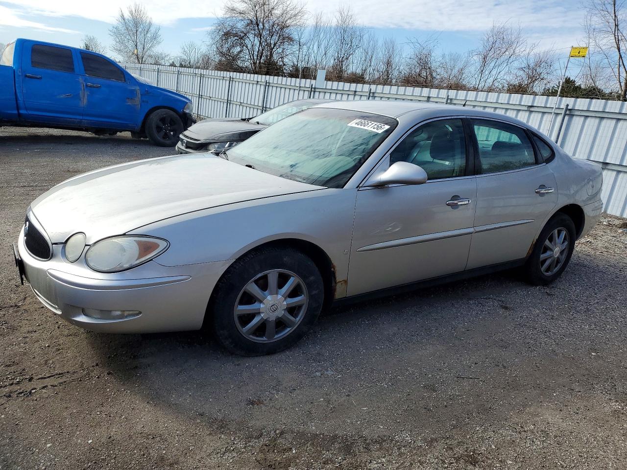 2007 Buick Allure CX, VIN 2G4WF582571139109 — Днище