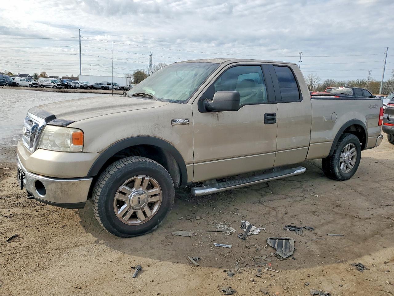 2008 Ford F-150 STX, VIN 1FTRX14WX8FA04086 — Зад