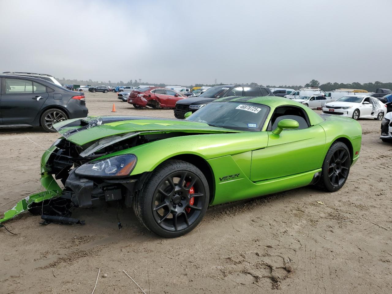 2008 Dodge Viper, VIN 1B3JZ69Z68V200556 — Перед