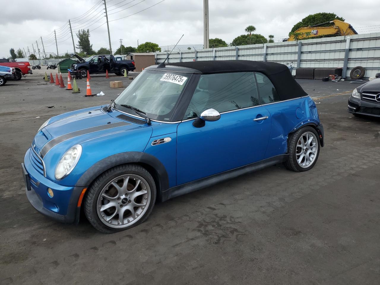 2008 MINI Convertible S, VIN WMWRH33588TL97165 — Side