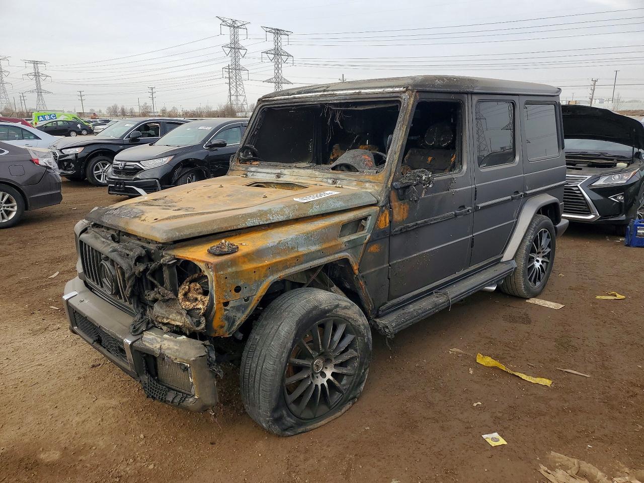 2016 Mercedes-Benz G 63 AMG, VIN WDCYC7DF8GX257873 — Burn