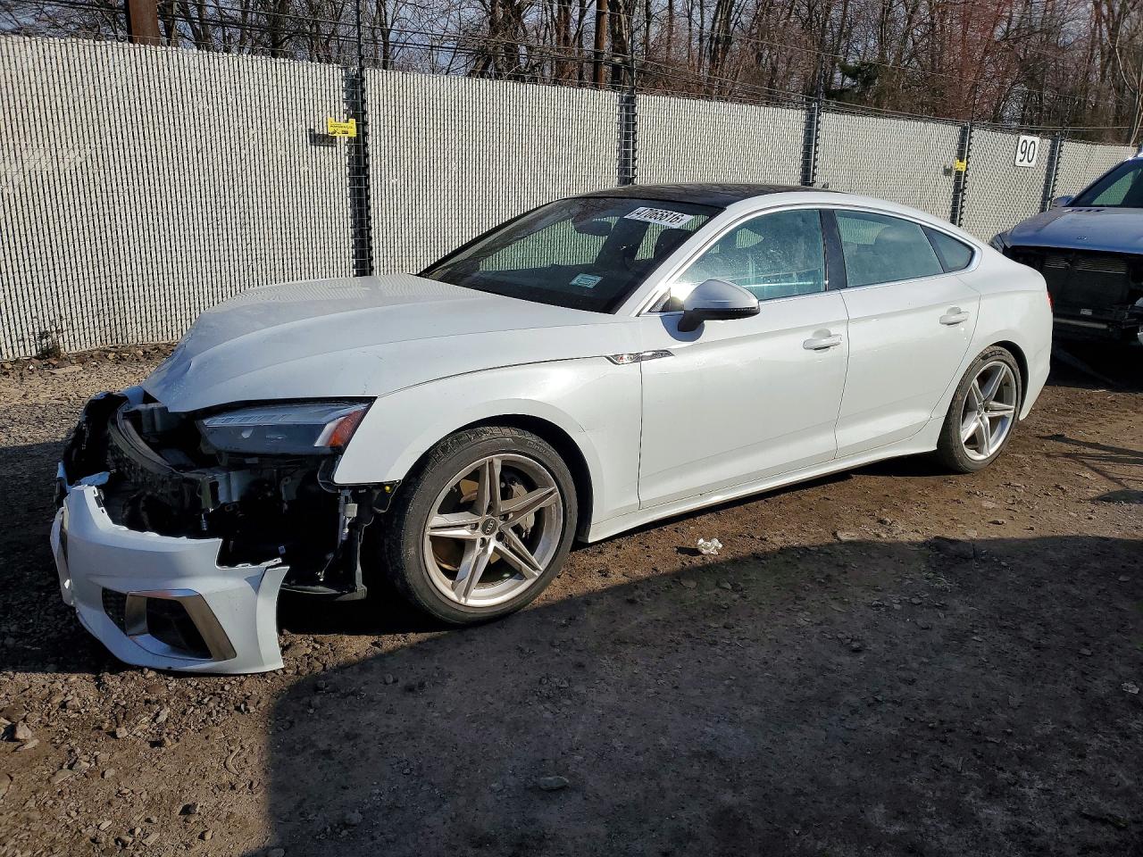 2021 Audi A5 Sportback S line Premium Plus, VIN WAUFACF53MA025094 — Front end