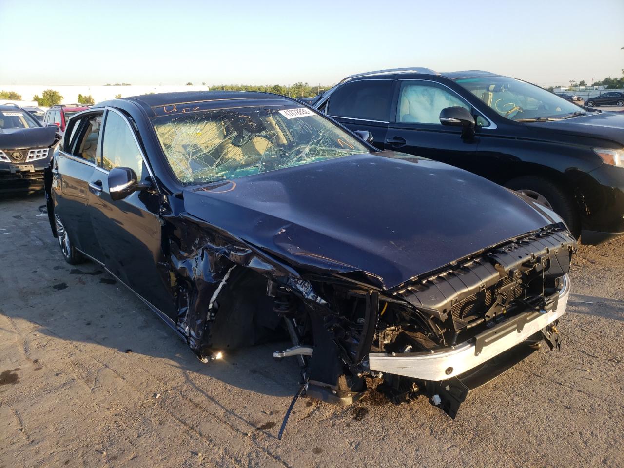 2019 Genesis G80 Ultimate, VIN KMHGN4JF8KU302766 — All over