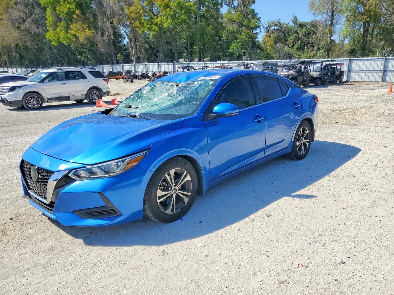 2020 Nissan Sentra SV, VIN 3N1AB8CVXLY253764 — Roof