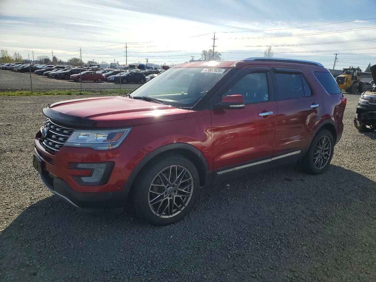 2017 Ford Explorer Limited, VIN 1FM5K8F89HGB16808 — Front end