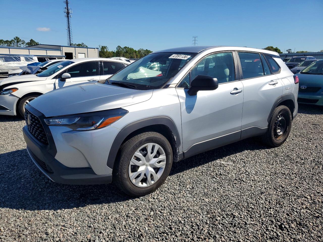 2022 Toyota Corolla Cross L, VIN 7MUAAAAG4NV028140 — Water / flood