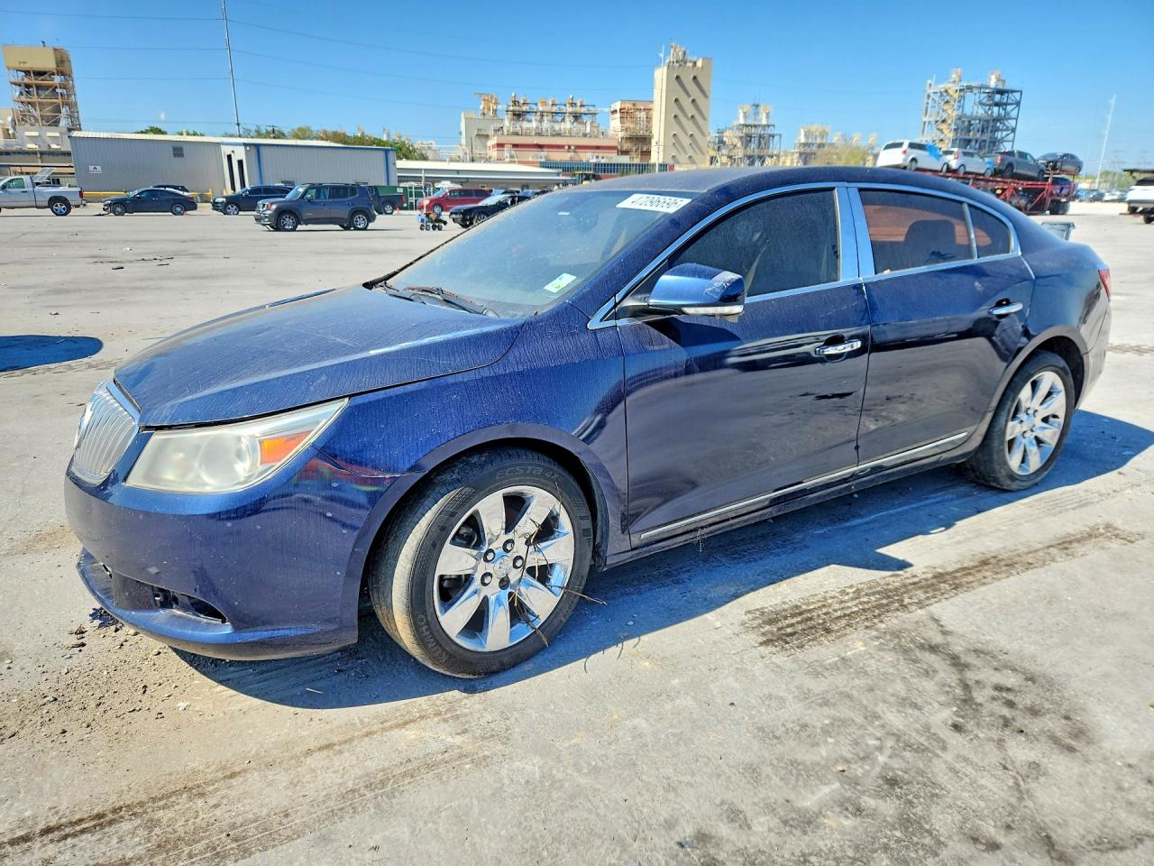 2010 Buick LaCrosse CXS, VIN 1G4GE5EV7AF293519 — Prior damage history