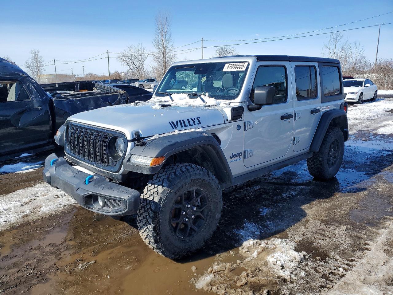 2024 Jeep Wrangler Willys, VIN 1C4RJXN60RW322187 — Normal wear