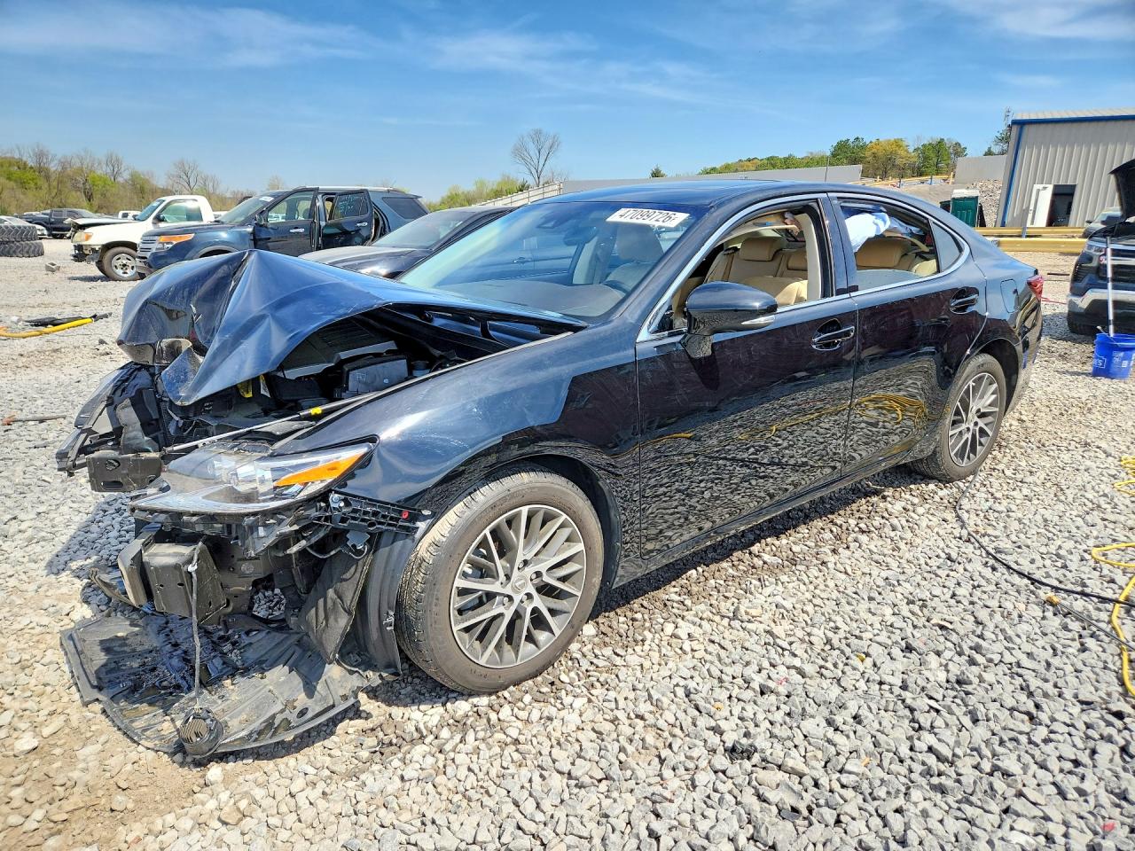 2018 Lexus ES 350, VIN 58ABK1GG0JU102795 — Front end