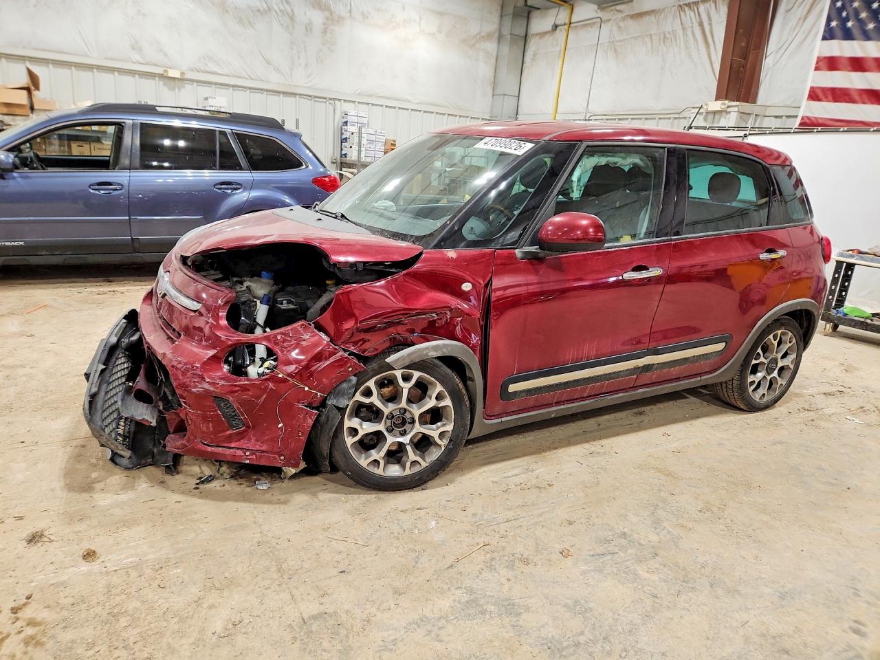 2015 FIAT 500L Trekking, VIN ZFBCFADH5FZ030992 — Front end