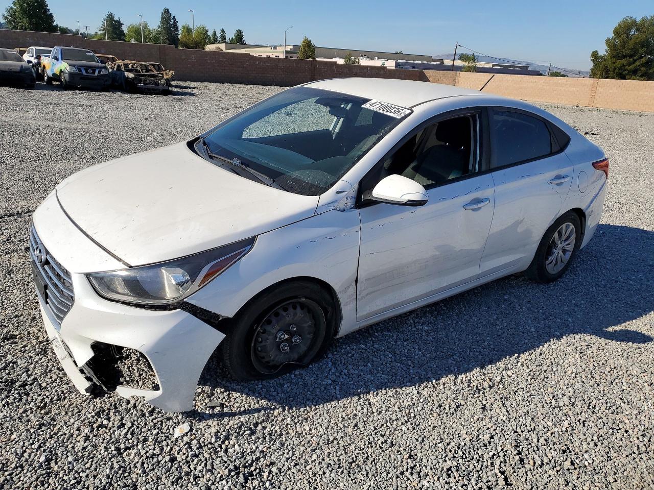 2020 Hyundai Accent SE, VIN 3KPC24A66LE098836 — Undercarriage
