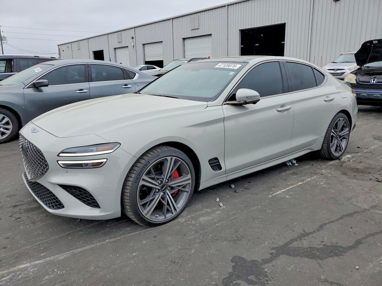 2024 Genesis G70 Sport Advanced, VIN KMTG54SE2RU137223 — Side