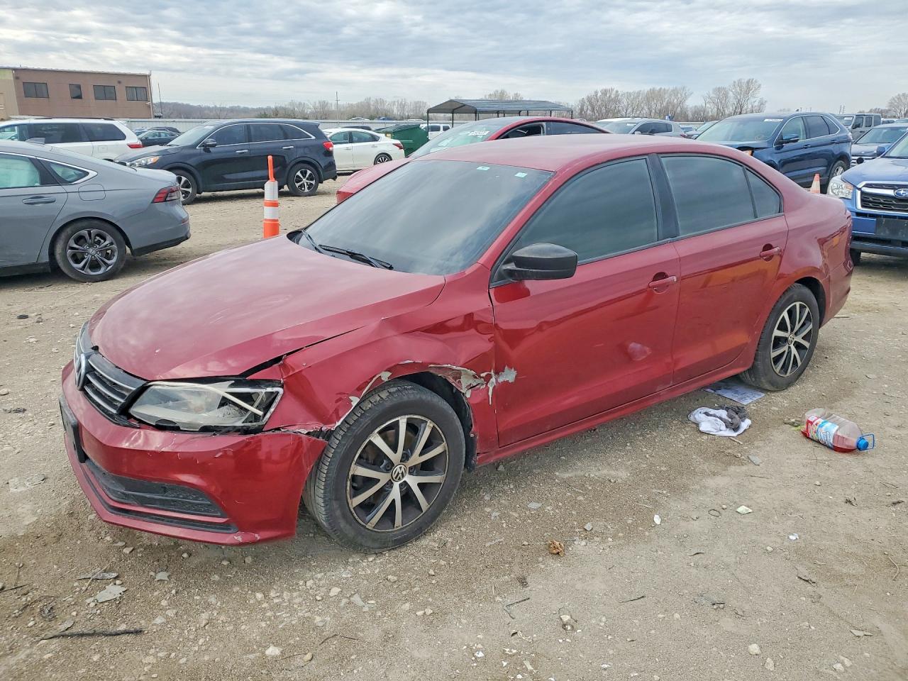 2016 Volkswagen Jetta SE, VIN 3VWD67AJXGM388536 — Пожар в салоне