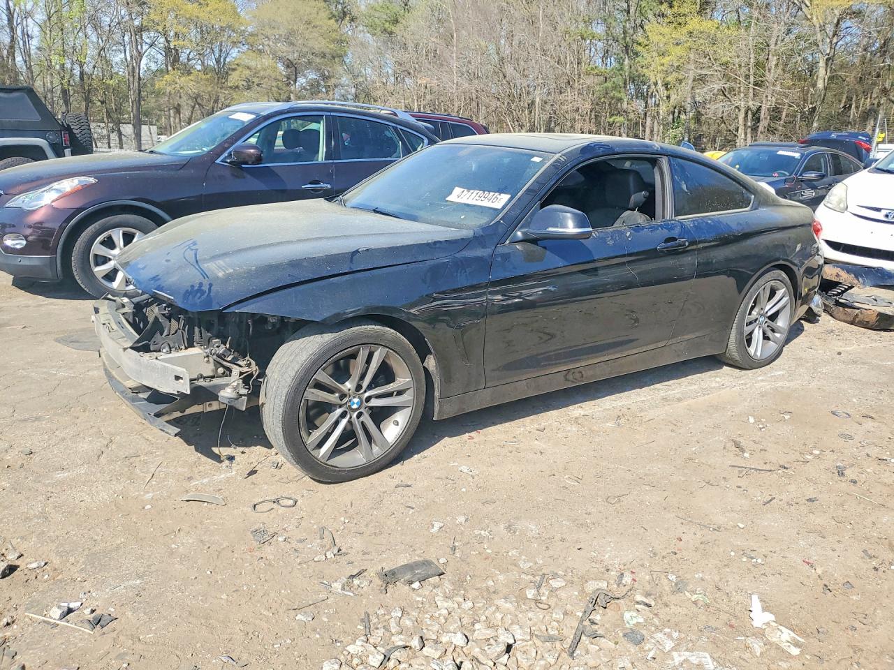 2014 BMW 4 Series 428i, VIN WBA3N7C59EK220664 — Front end