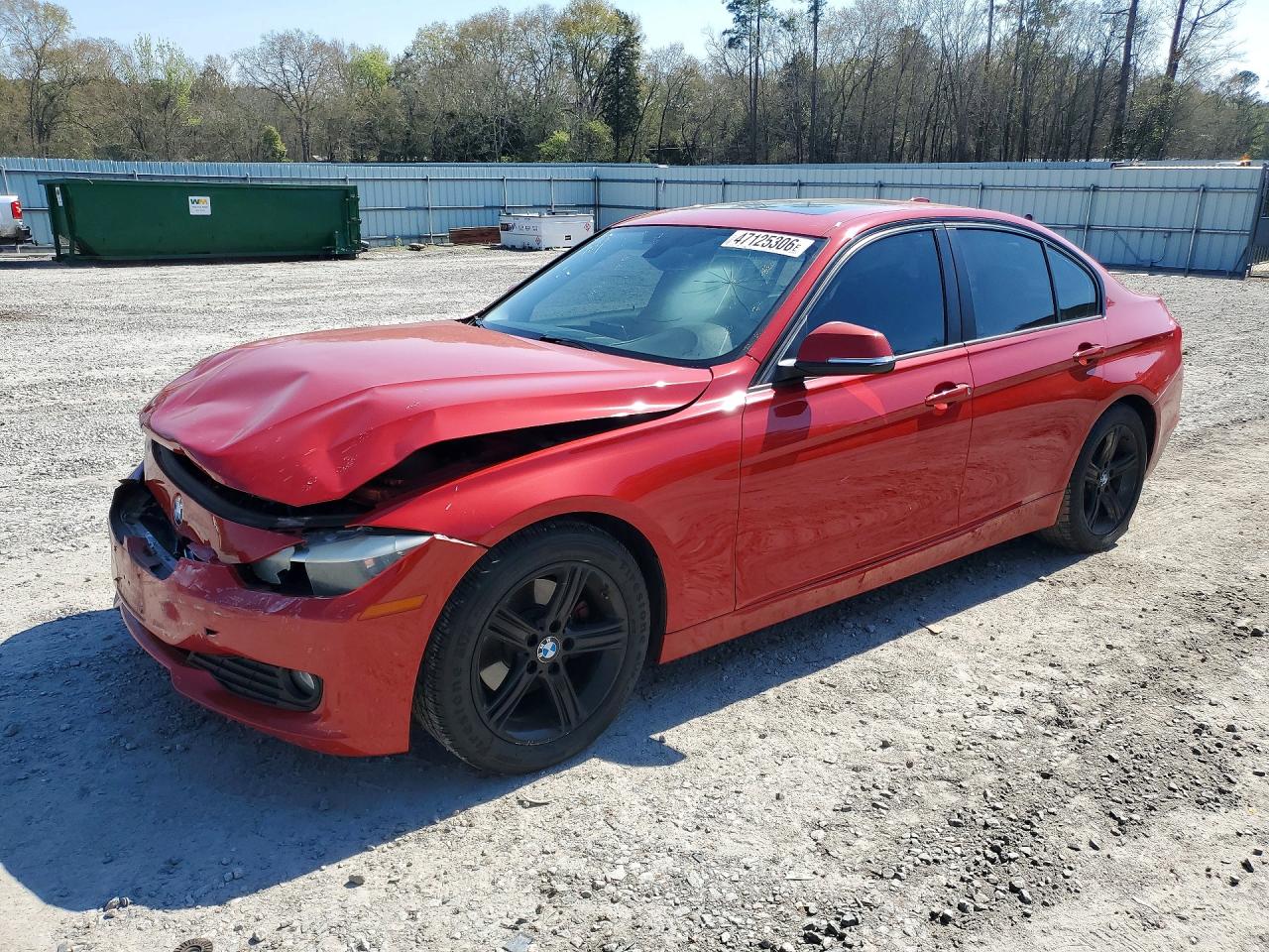 2014 BMW 3 Series 320i, VIN WBA3B1G58ENS81440 — Front end