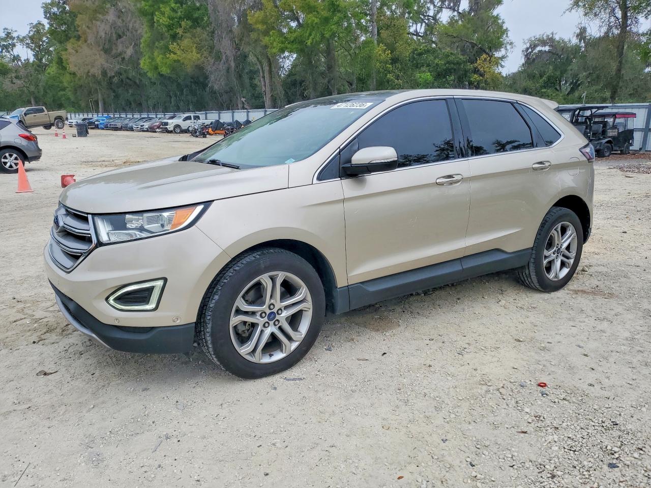 2017 Ford Edge Titanium, VIN 2FMPK4K88HBB35753 — Roof