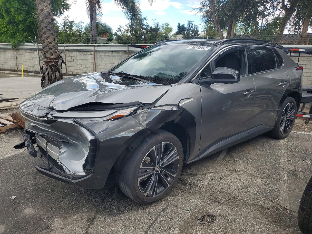 2023 Toyota bZ4X Limited, VIN JTMAAAAA7PA011001 — Front end