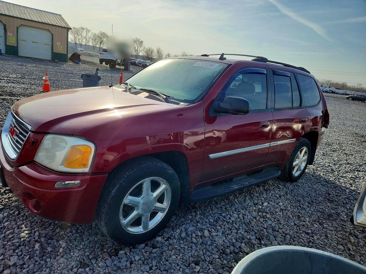 2009 GMC Envoy SLT, VIN 1GKDT43S192129299 — Rear end