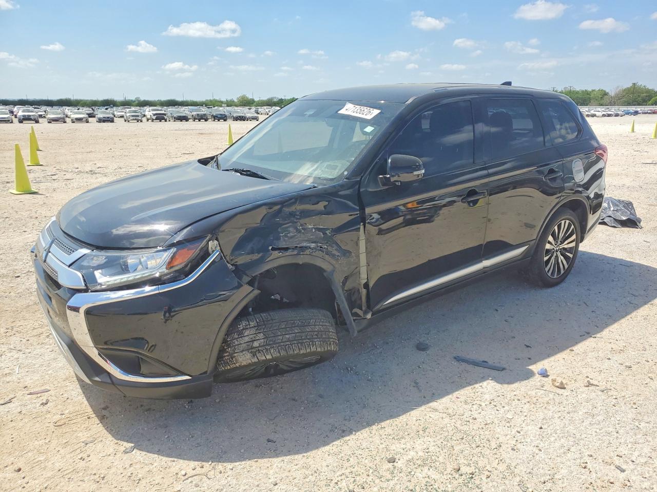 2020 Mitsubishi Outlander SE, VIN JA4AD3A31LZ006905 — Undercarriage